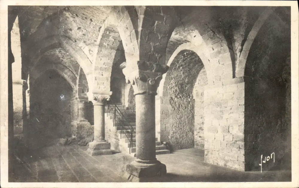 Cripta do Aquilão — Mont Saint-Michel (Manche) — Les Éditions d'Art Nyon - Frente