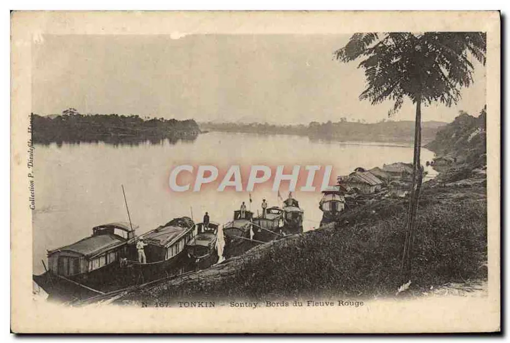 Sontay - Rande van de Rode Rivier — Collectie P. Dieulefils, n° 167 - Voorkant