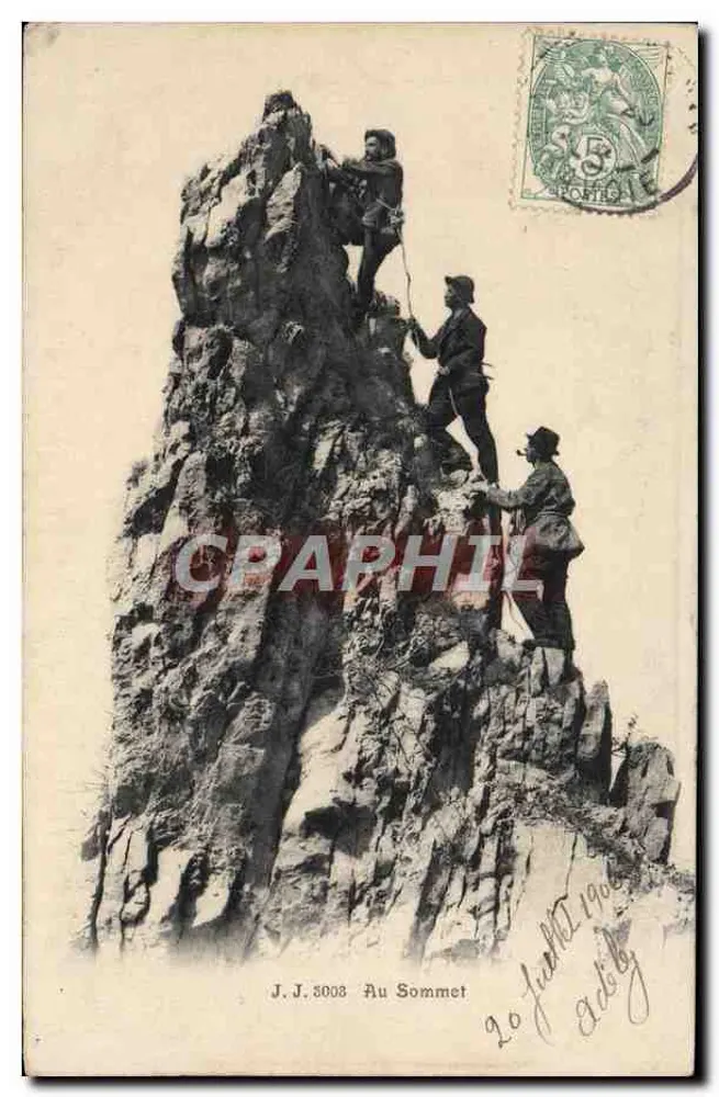Ascension au sommet — J.J. 3008 — éditeur Jaullon Fèvres, Genève - Recto