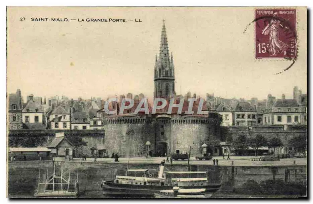 Saint-Malo — A Grande Porta — LL - Frente