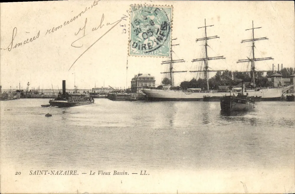 SAINT-NAZAIRE — Le Vieux Bassin — LL. - Vorderseite