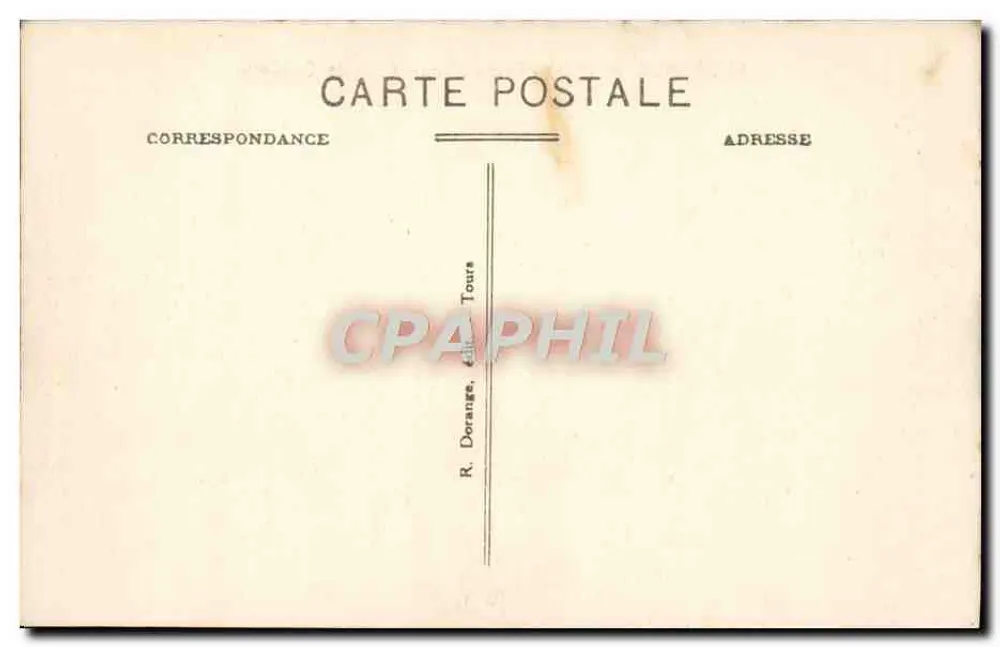 Saumur (M.-et-L.) - Escola de Aplicação de Cavalaria - Verso