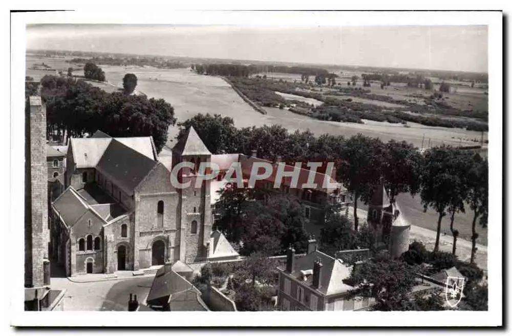 Beaune (Loiret) — Vista sobre a Antiga Abadia e a Loire — Éditions du LYS, Montargis - Frente