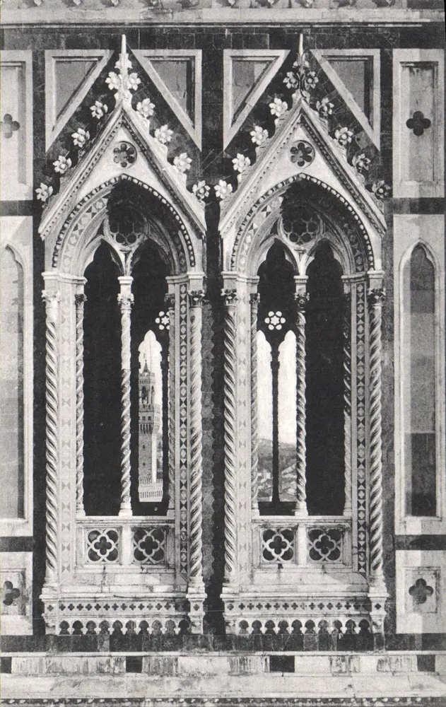 Florencio — Fenster der Giotto-Glockenturm — Dr. Trenkler Co., Leipzig, Nr. 59 - Vorderseite