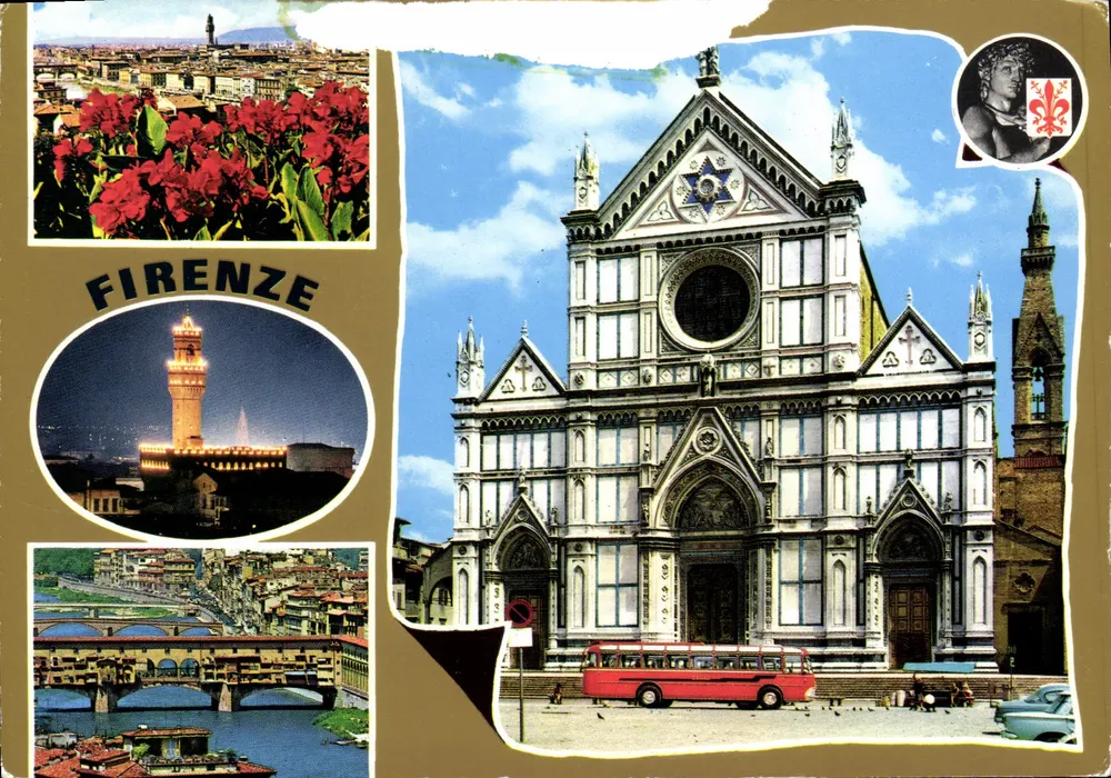 Firenze — Santa Croce — wydawca ORO 18 - Awers
