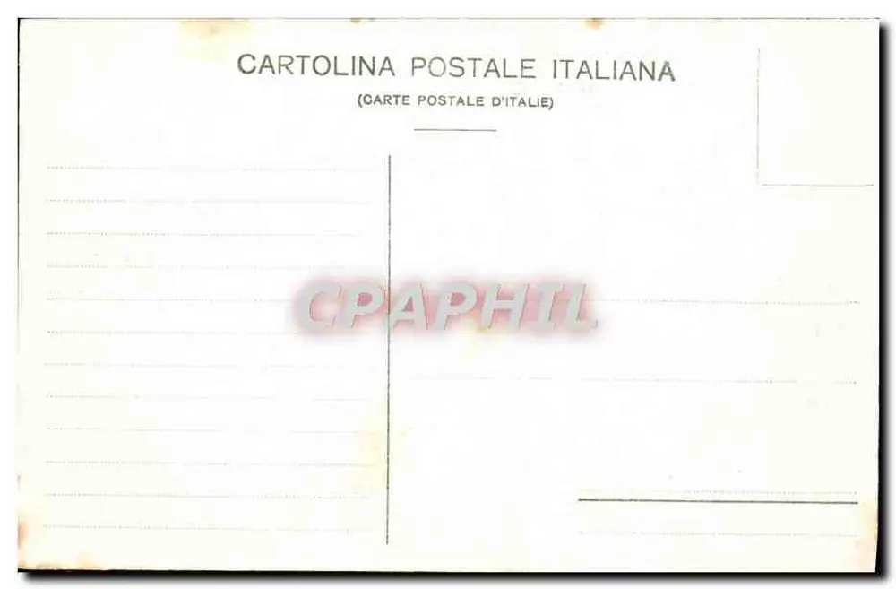 Genua — Panorama des Hafens von Castellaccio aus gesehen — (Righi) n° 2679 - Rückseite