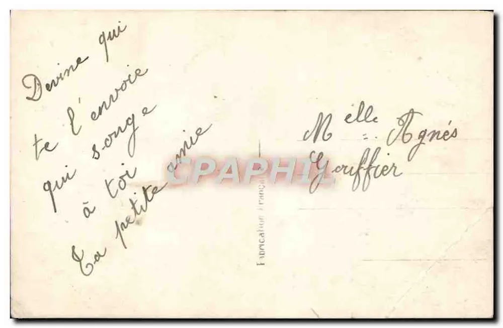 Les Commandements de la Fiancée — jeune femme en robe verte — éditeur DEDR PARIS 600 - Verso