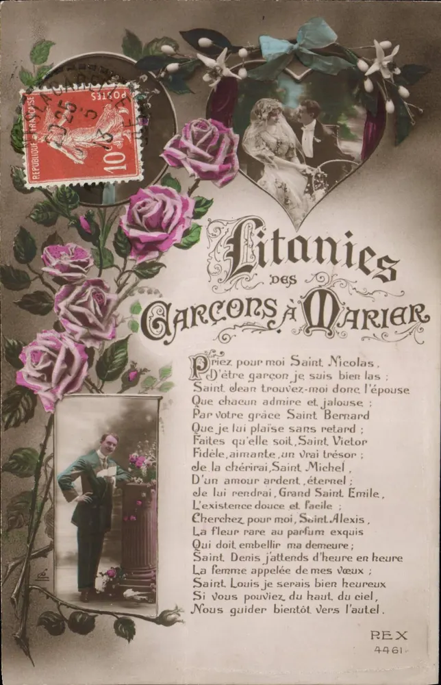 Litanie dei Ragazzi da Sposare — REX 4461 — editore REX - Recto