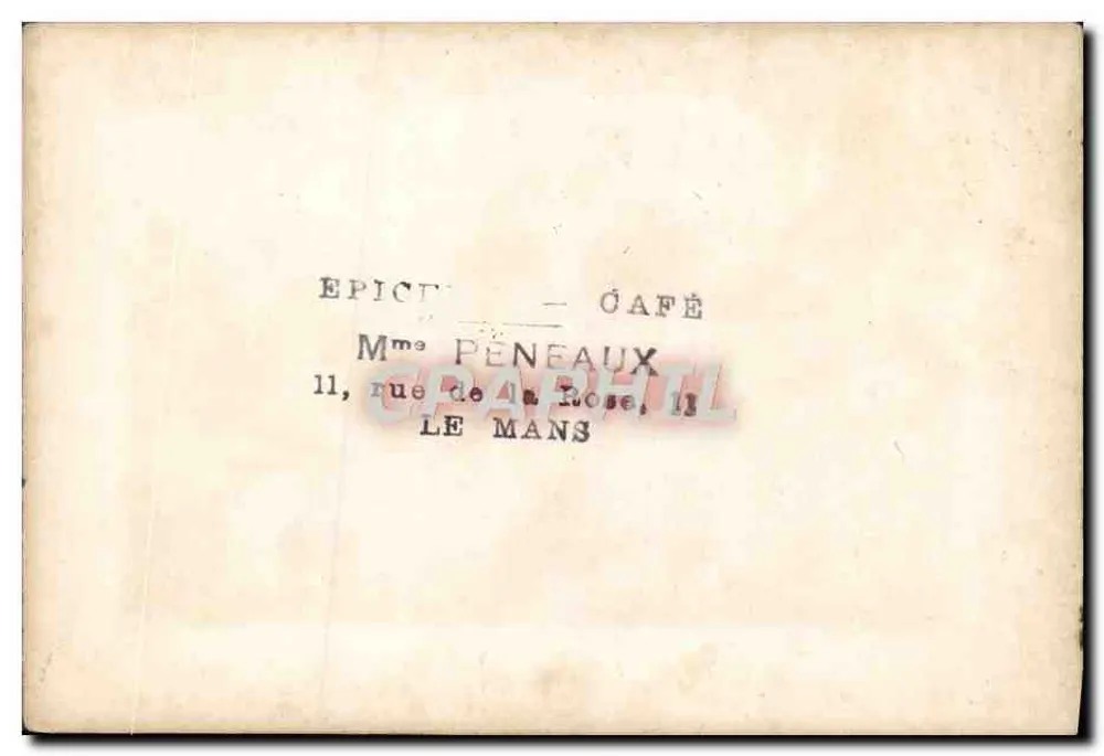 Muzeum Cluny — wydawca nieznany — numer serii nieczytelny - Rewers