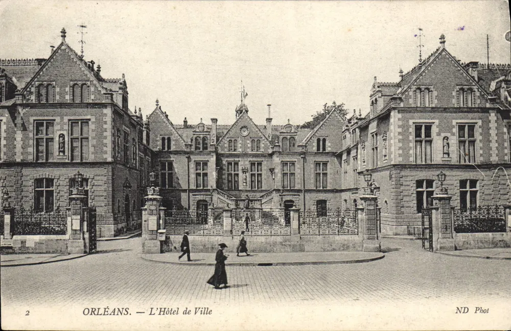 Orléans — O Hotel de Ville — ND Phot - Frente