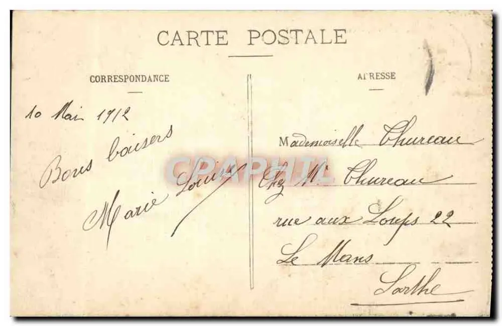 Orléans - Vista Geral — editor não identificado, número de série não visível - Verso