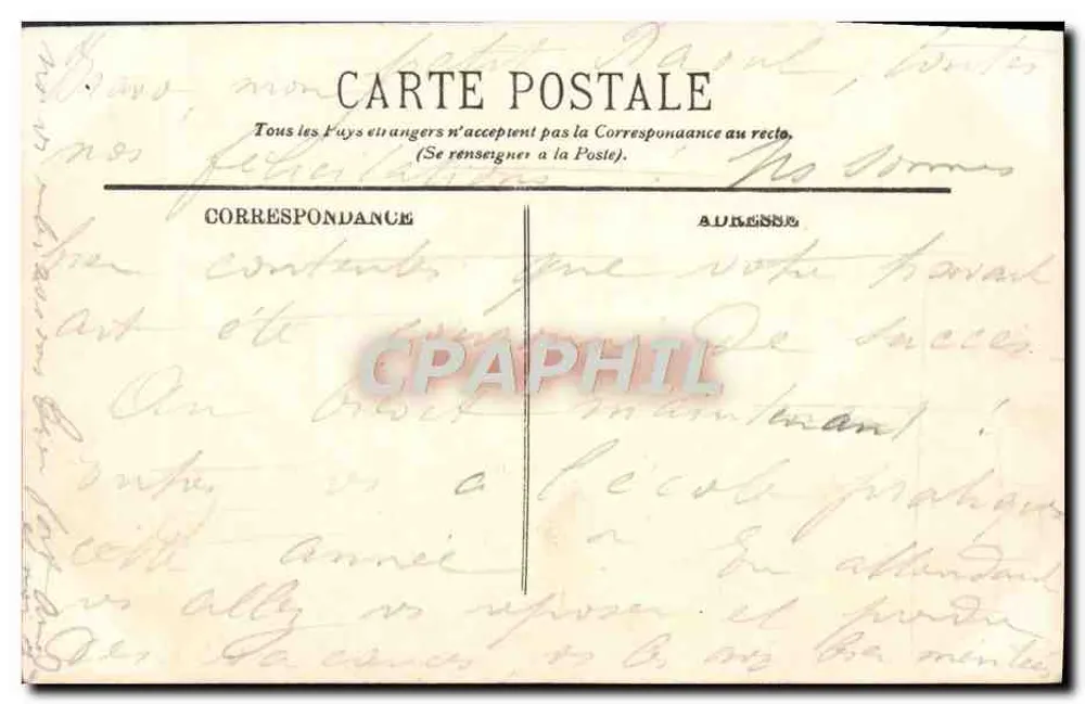 Les Sables-d'Olonne — Unterseeboot verlässt den Hafen — LL. — N° 173 - Rückseite