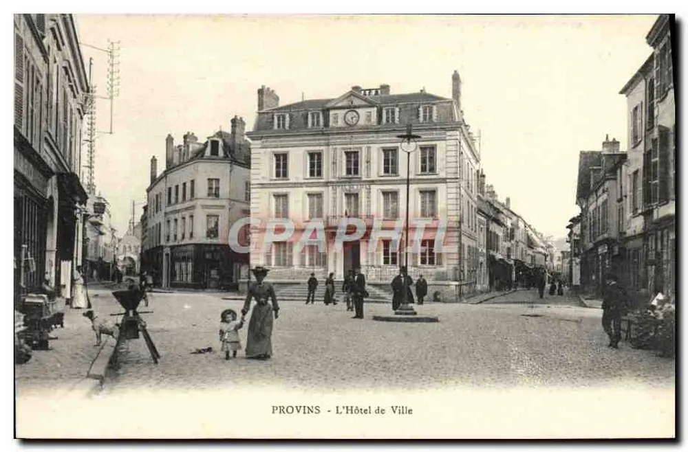 Provins - O Hotel de Ville - Frente