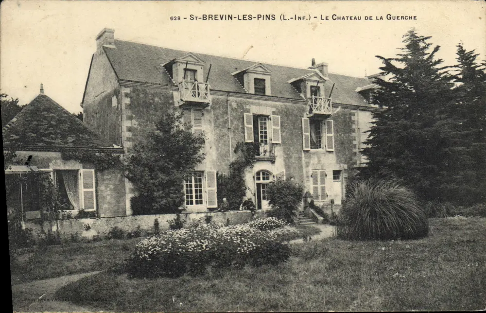 St-Brevin-les-Pins (L.-Inf.) — Ansicht des Schlosses La Guerche — Foto von Vasse - Vorderseite