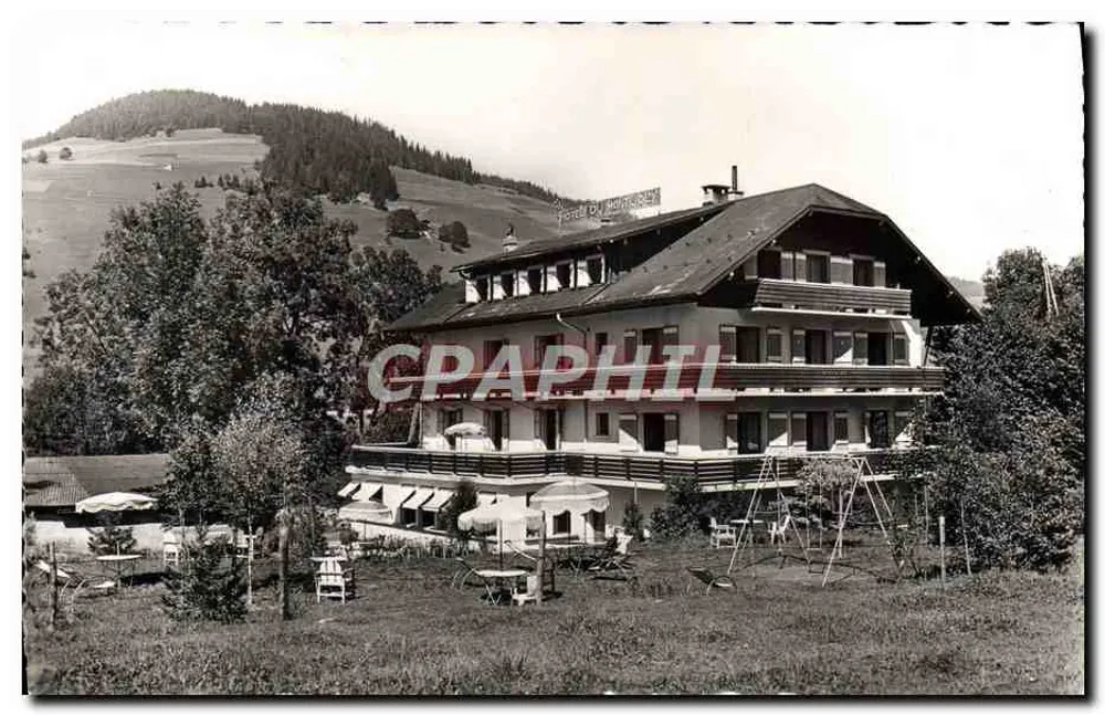 Hôtel du Mont-Joly — vue du parc — éditeur MEGEVE - Frente