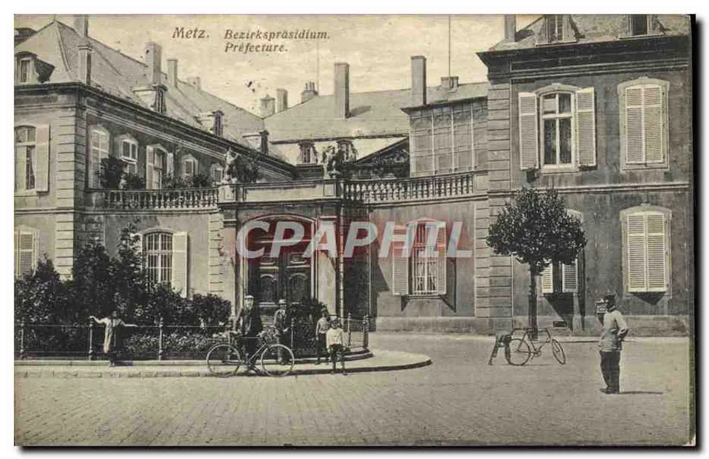 Metz — Préfecture — editor desconhecido, número de série não visível - Frente
