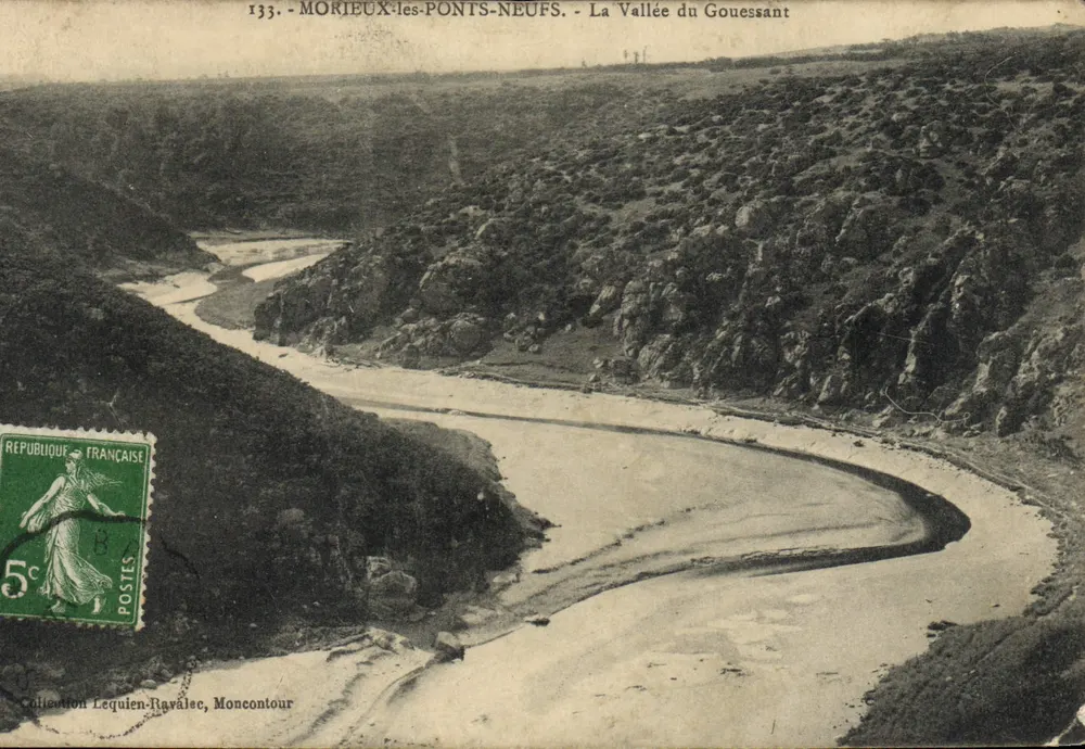 Morieux-les-Ponts-Neufs — Die Gouessant-Tal — Sammlung Lequien-Ravalec, Moncontour - Vorderseite