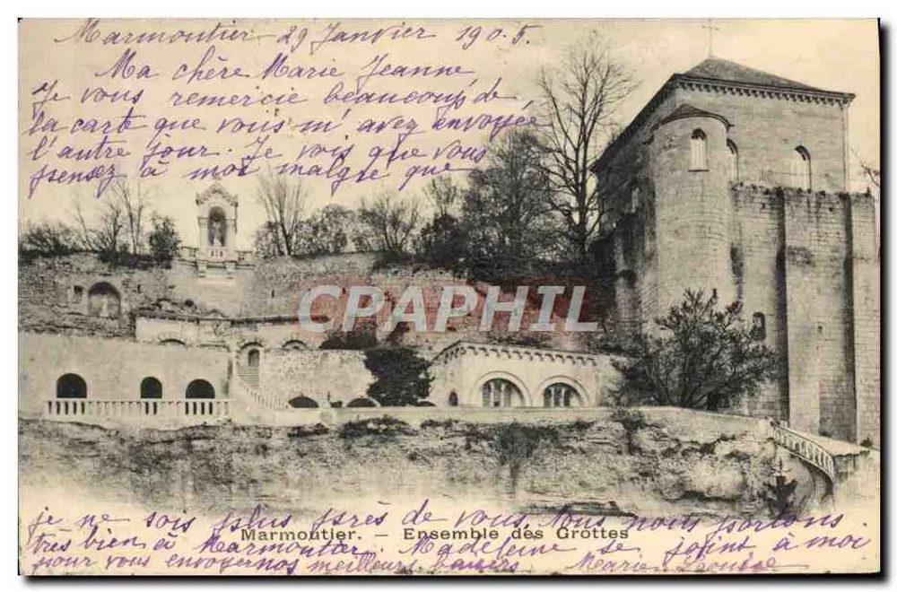 Marmoutier — Conjunto das Grutas — Editor: Marmoutier - Frente