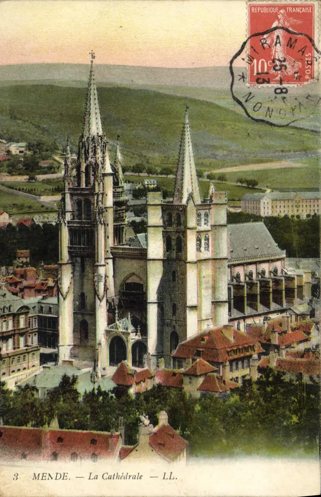 Mende — Die Kathedrale — LL. - Vorderseite