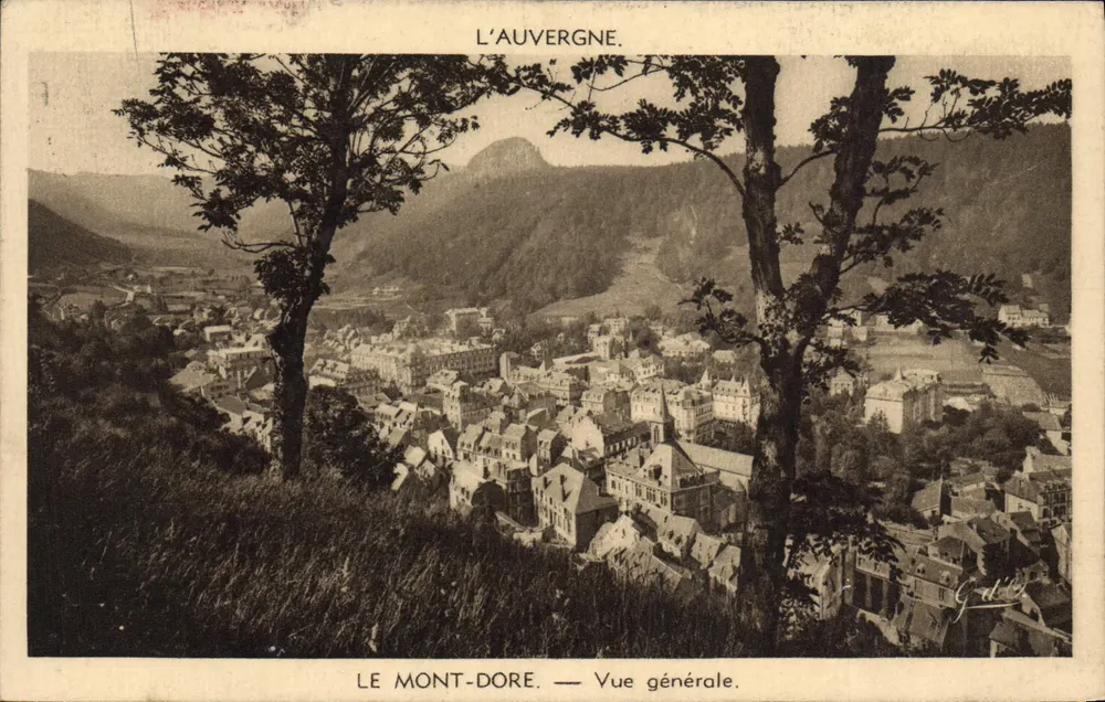 Le Mont-Dore — Vista geral — Goutte-Carros, editor n°36 - Frente