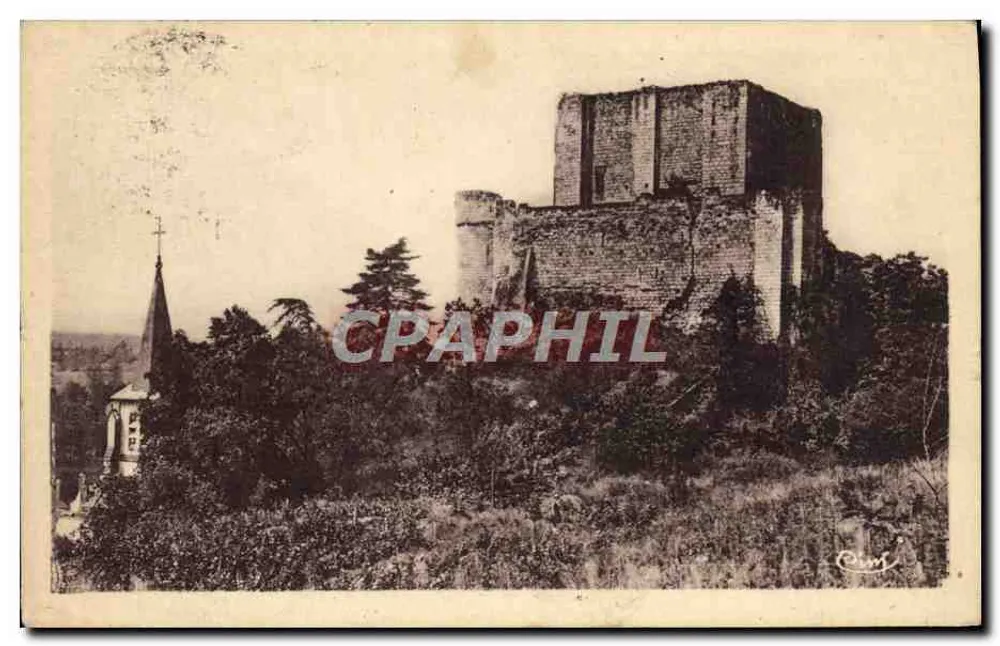 Castelo de Montrichard — ruínas e igreja — C. Impr. (editor desconhecido) - Frente