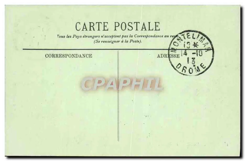Montélimar — A Prefeitura — LL. — n°5 - Verso