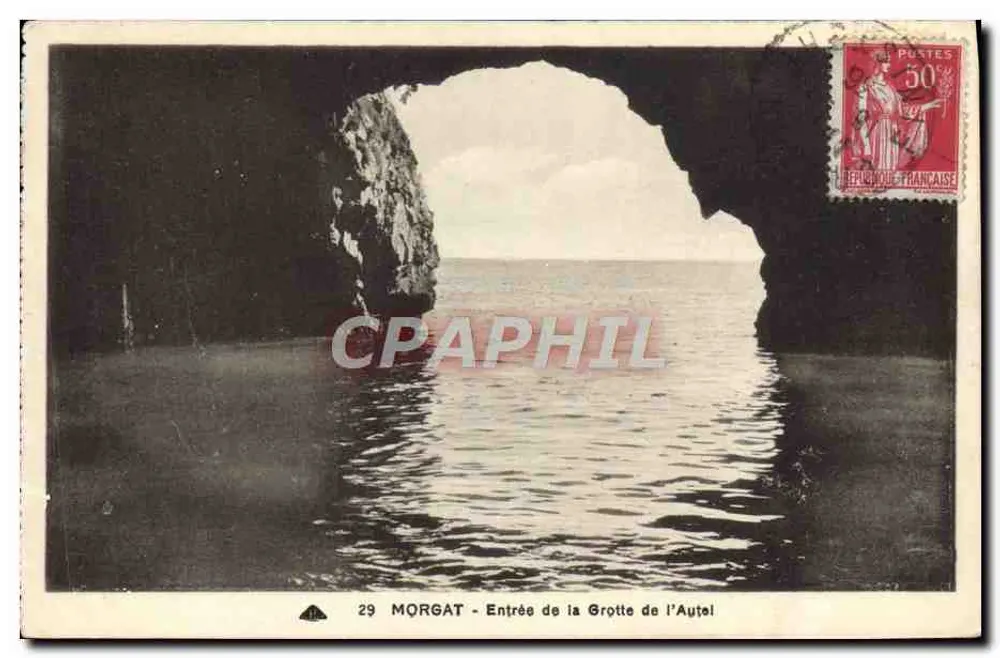 Morgat - Entrada da Gruta do Altar — n° 29 - Frente