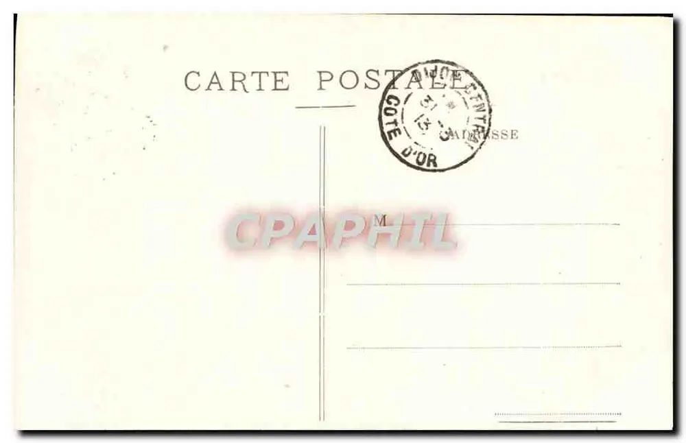Dijon — Turm der Rechtsakademie (ehemaliger Glockenturm) — R. Jacquinet, Verlag, 7, place Darcy, Dijon - Rückseite