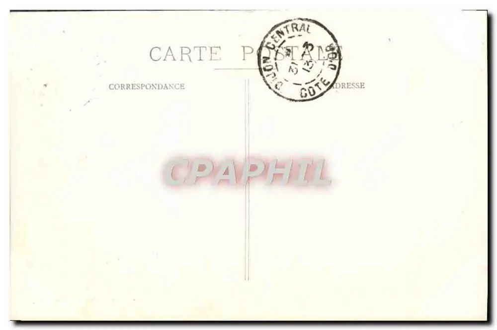 Dijon — Place d'Armes — Rathaus — Verlag Réjacqueminet, 7, Place Darcy - Rückseite