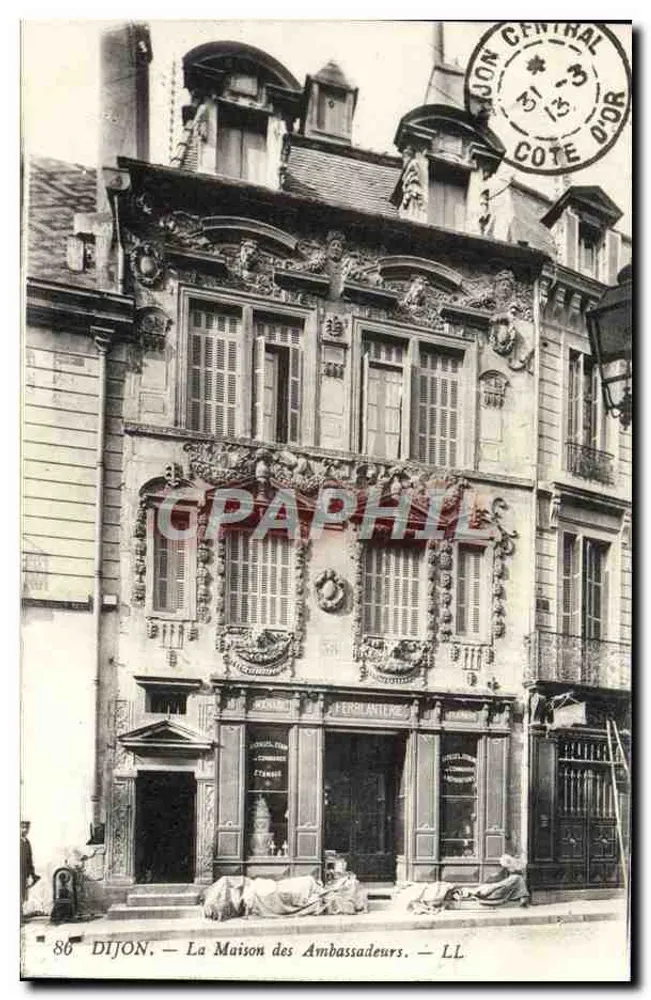Dijon — A Casa dos Embaixadores — LL - Frente