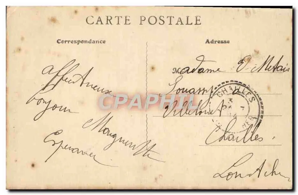 Orléans — Rue de la République — editor Th.G, n°817 - Verso