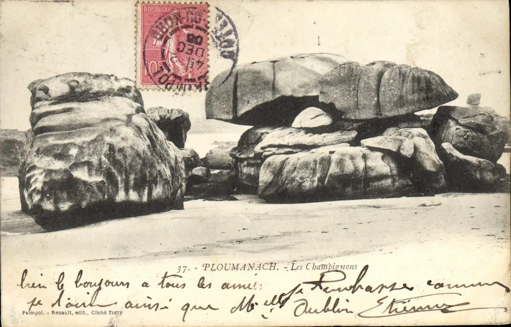 PLOUMANACH - Os Championnons — Palmipol, Renault, editor, cliché Torty - Frente