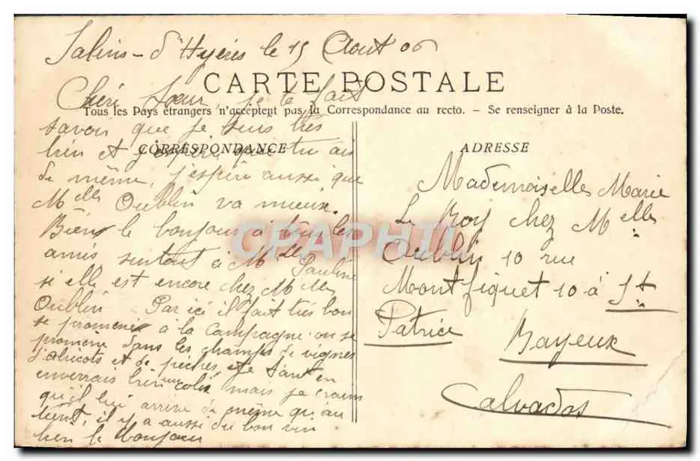 Die Krone — Schulschiff der Kanoniere — Verlag Le Roy, n° 581 - Rückseite