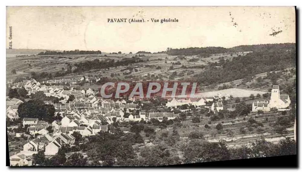 Pavant (Aisne) - Vista geral — Edit. Gousset - Frente
