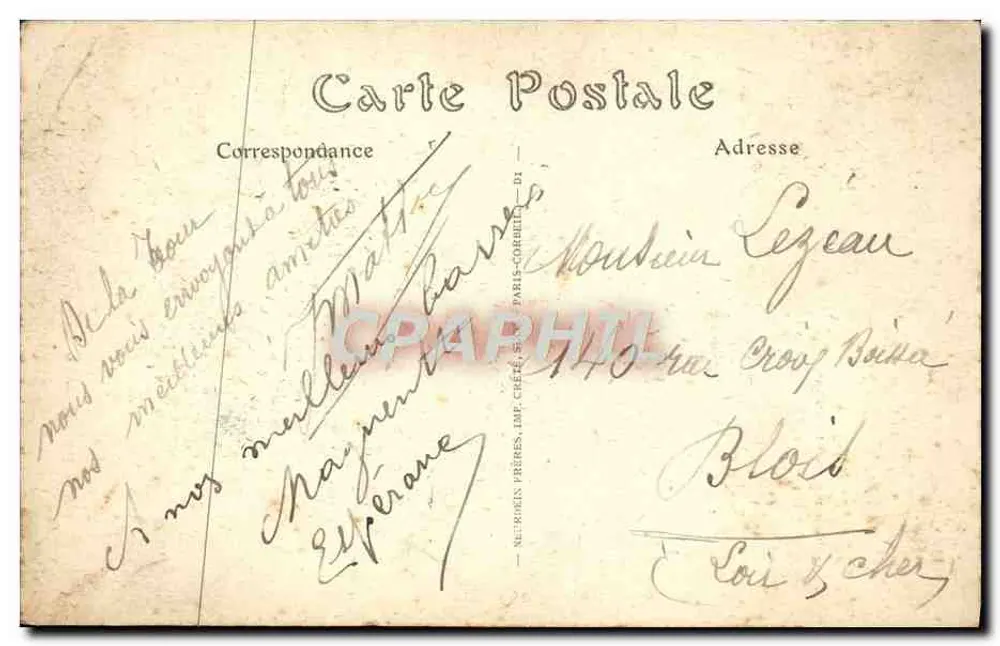 O Cume da Torre Eiffel — Aparelhos de observação científica — NDH. 3375 - Verso