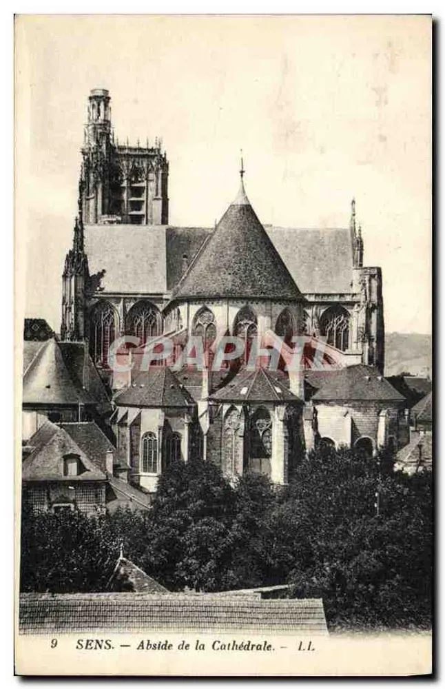 SENS — Abside da Catedral — L.L. - Frente