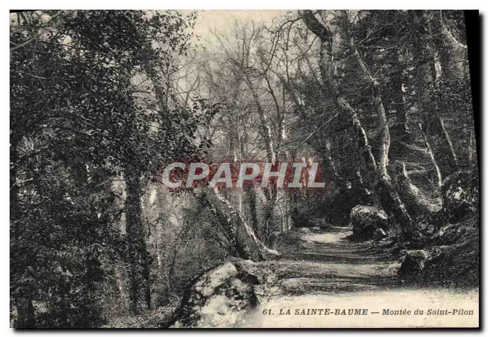 A Santa Bauma — Subida do Santo Pilon - Frente