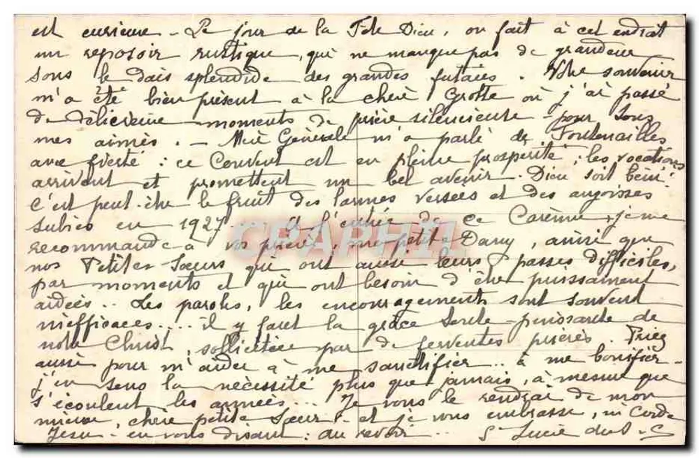 A Santa Bauma — Subida do Santo Pilon - Verso