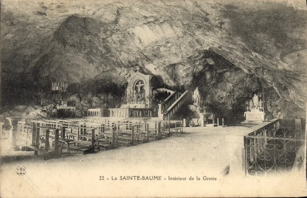 La Sainte-Baume — Interior da Gruta — F.80, n°22 - Frente
