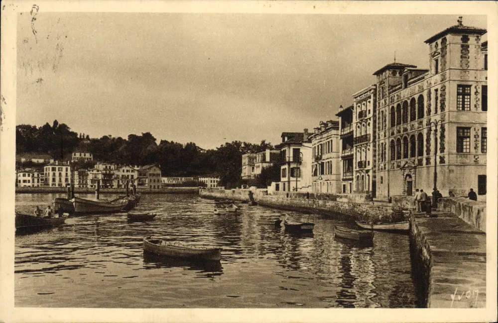 St-Jean-de-Luz — Ansicht des Quais de l'Infante — Les Éditions d'Art Martel - Vorderseite