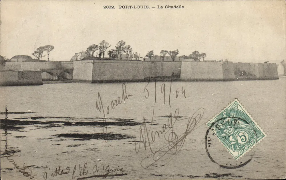 Port-Louis — Twierdza — Wydawnictwo Ville Quipper, nr 2032 - Awers