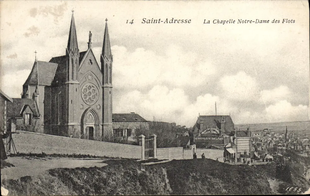 Saint-Adresse — La Chapelle Notre-Dame des Flots — unbekannter Verlag, Nr. 14 - Vorderseite
