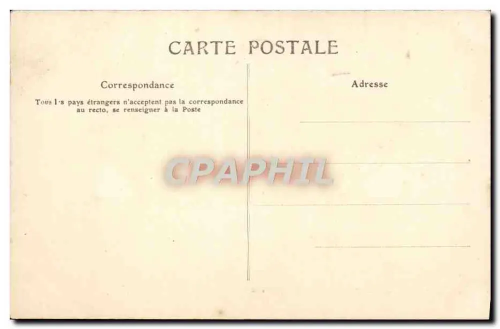 Nossas Sablaisas na Ponta da Chaume — Sables-d'Olonne, Lucien Amiaud, N° 1686 - Verso