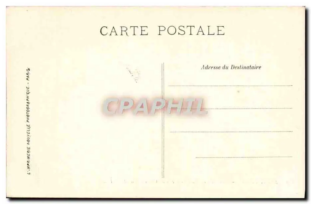 Saint-Malo — Touristen am Grab von Châteaubriand — LL. N° 149 - Rückseite