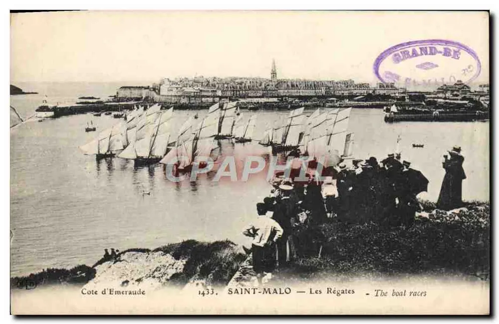 Saint-Malo — As Regatas — Côte d’Émeraude - Frente