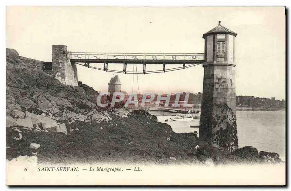 Saint-Servan — O Marégrafo — LL. - Frente