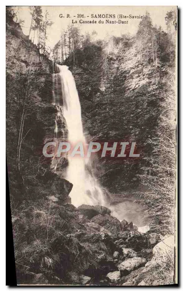 A Cachoeira do Nant-Dant — Samoens (Alta Saboia) — G.R. 391 - Frente