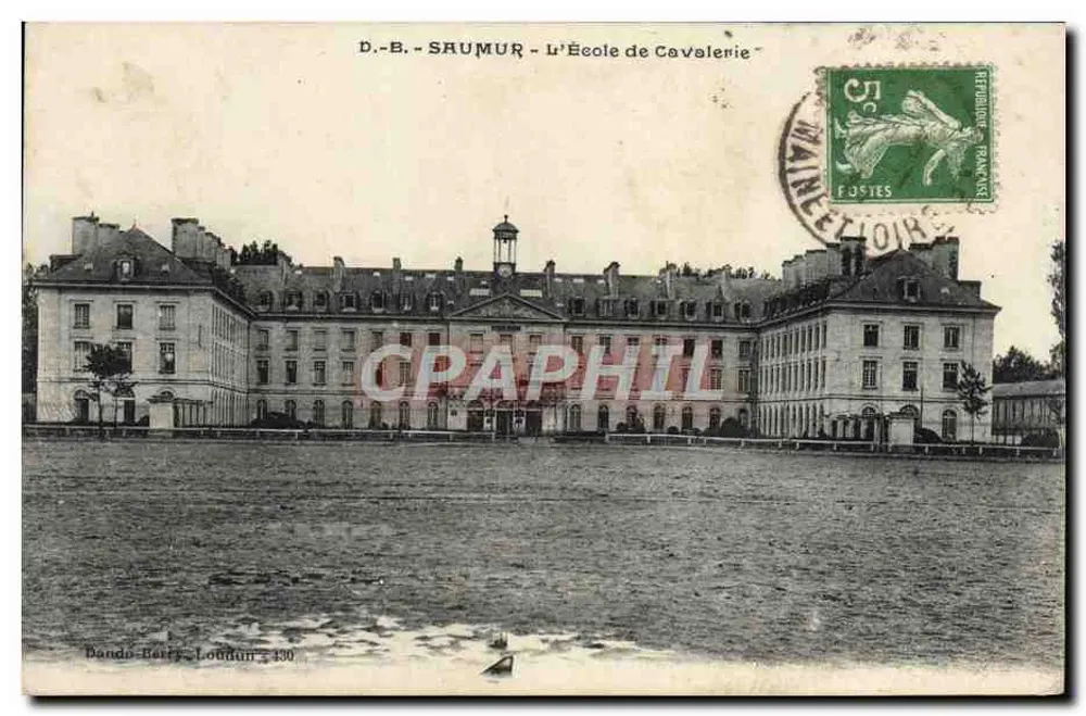 Die Kavallerieschule — D.B.-SHUMUR — Verlag Dando-Berry, Loublun n°430 - Vorderseite