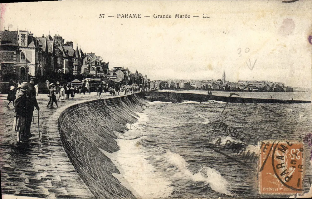 Parame — Maré Alta — Lévy & Neurdein Reunidos, Imp. Paris - Frente