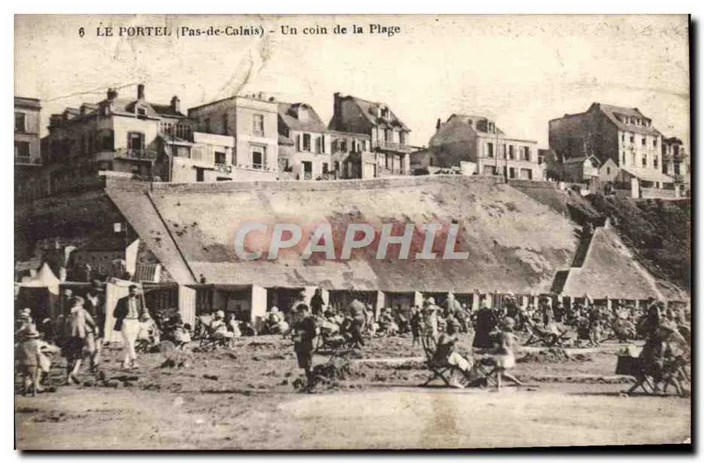 Le Portel (Pas-de-Calais) — Ein Stück der Strandpromenade - Vorderseite